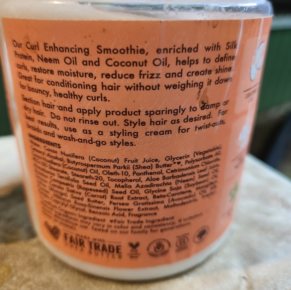 Shea Moisture Curl Enhancing Smoothie Sz 20 - 567 ml BN - Picture 2 of 4